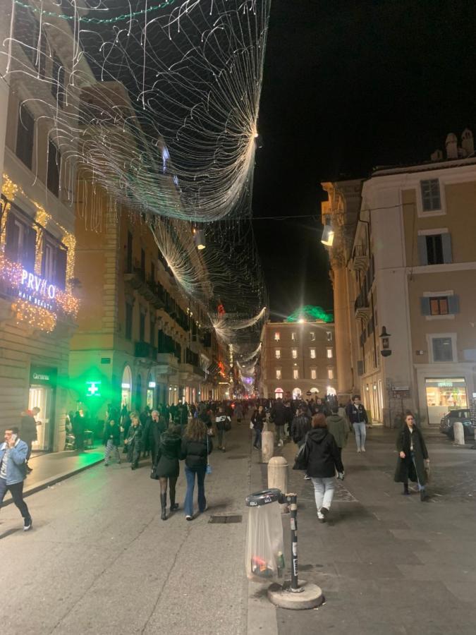 Spanish Steps Corner Róma Kültér fotó